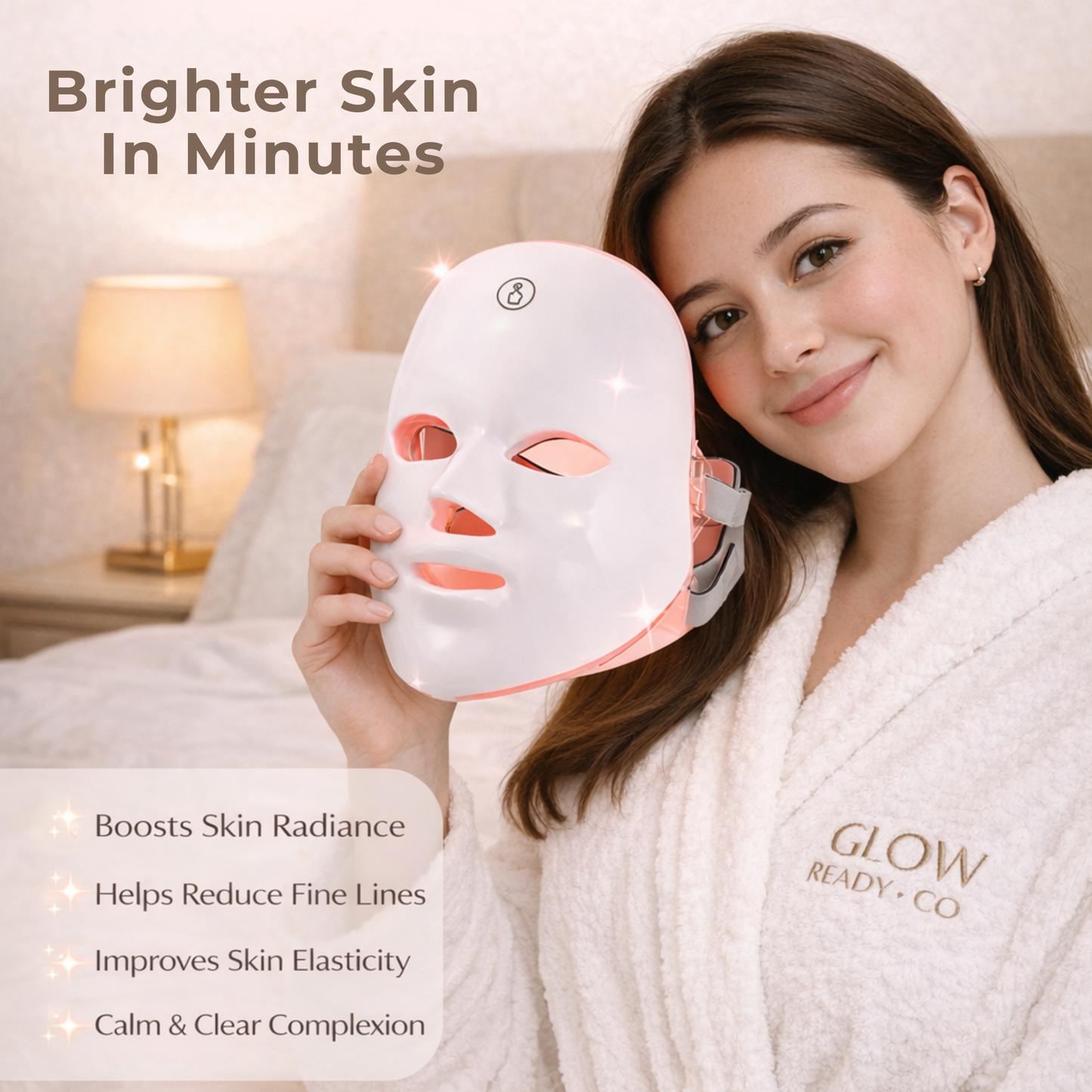 Glow Ready Co™ GlowMask™ LED Therapy Mask