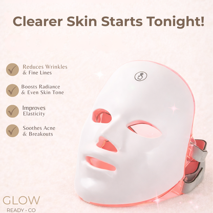 Glow Ready Co™ GlowMask™ LED Therapy Mask